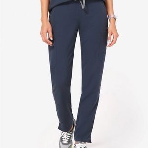 FIGS Yola Skinny Scrub Pants 2.0, Dark Harbor, Medium